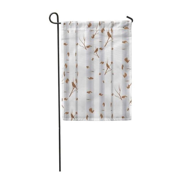 Shop Blue Abstract Birch Tree And Bird Orange Branch Cardinal Crow