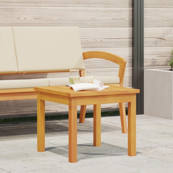 vidaXL Coffee/Side Table Solid Wood Acacia - Bed Bath & Beyond