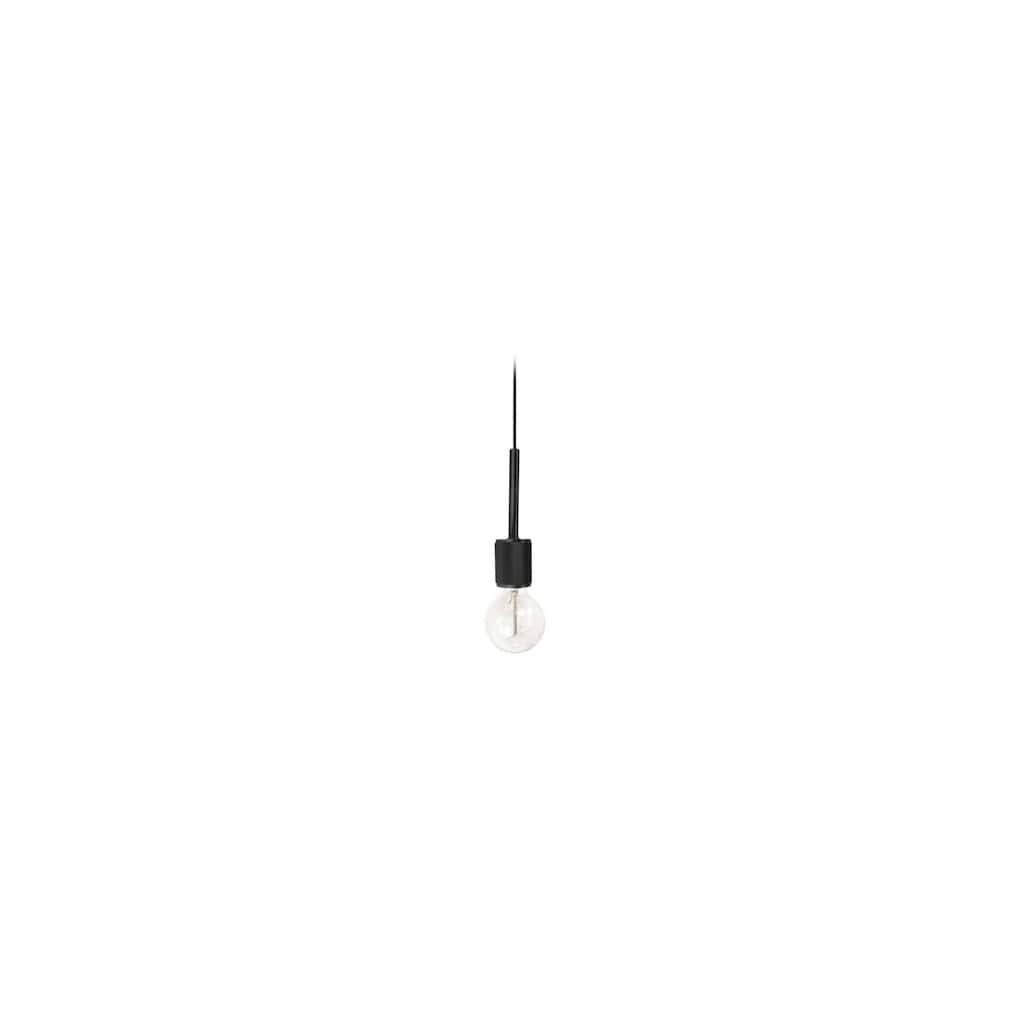 1 Light Pendant Light - City Chic Matte Black - Modern Ceiling Light Fixture - 2