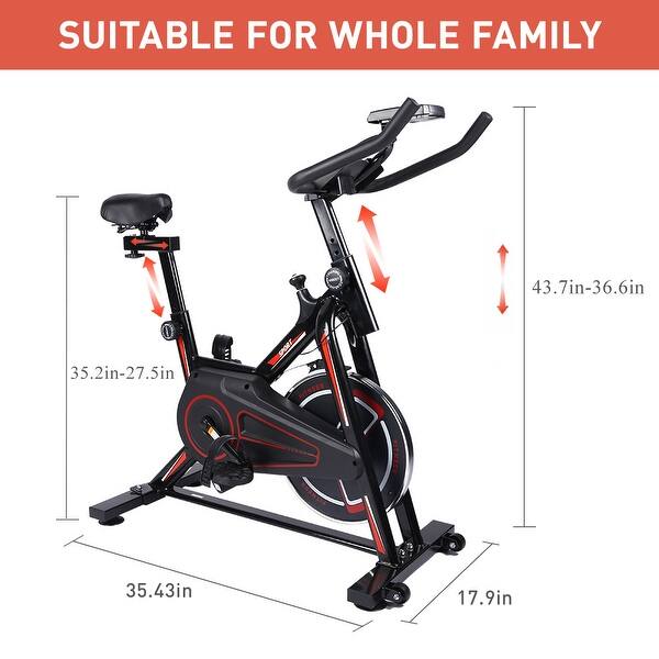 exercise bike with screen holder