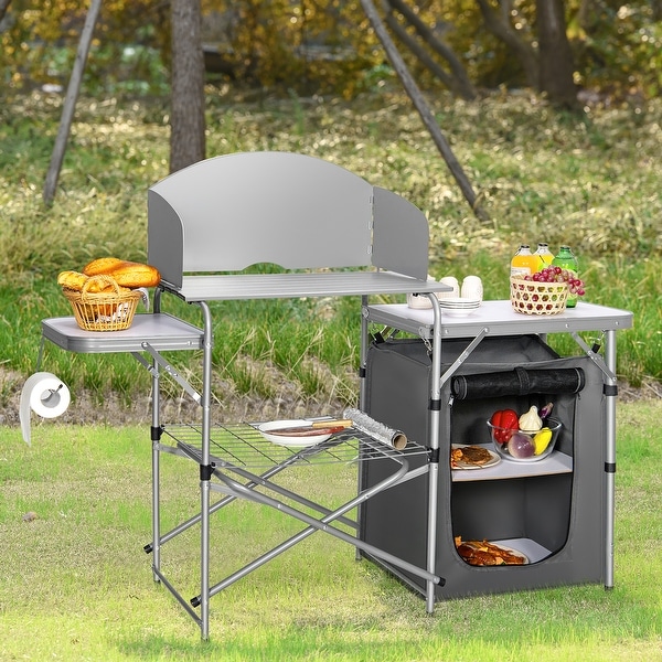 Camping online grill stand