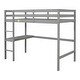 preview thumbnail 7 of 14, Multifunctional Loft Bed Twin Size Loft Bed with Built-in Desk