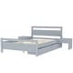 preview thumbnail 13 of 11, Full Size Pine Wooden Platform Kids Bed with Headboard,2-Removable Storage Drawers & 2-Bedside Tables, Easy to Assemble, Grey