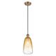 Option Brushed Brass / Amber