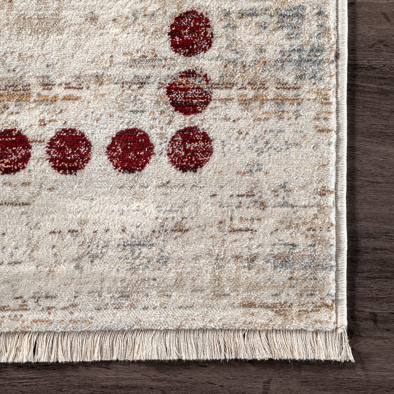 Nuloom Lisa Global Inspired Fringe Area Rug