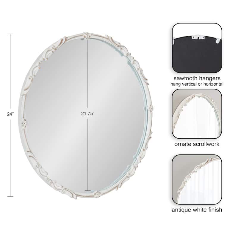 Kate and Laurel Brynley Decorative Wall Mirror