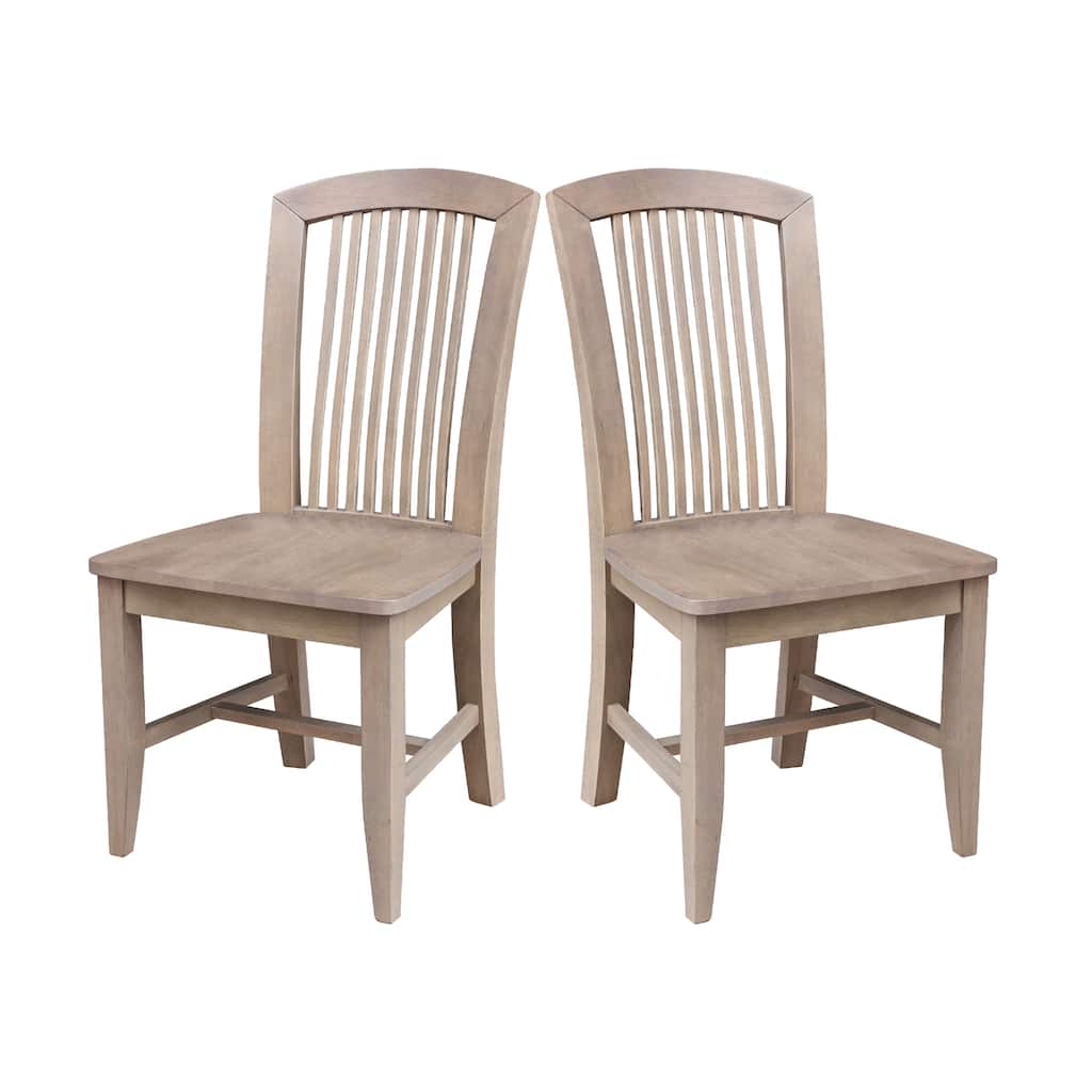 Soma Solid Wood Mission Chairs Set of 2