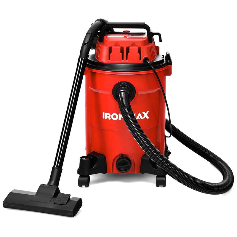 6.6 Gallon 4.8 Peak HP Wet/Dry Vacuum 3 in 1 Shop Vacuum Cleaner - See Details - Red