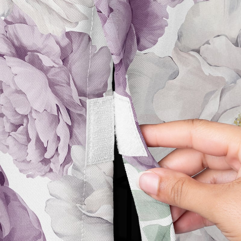 Sweet Jojo Designs Purple Lavender Boho Shabby Chic Floral Girl Dog Crate Kennel Cover 42in. -Bohemian Vintage Garden Watercolor