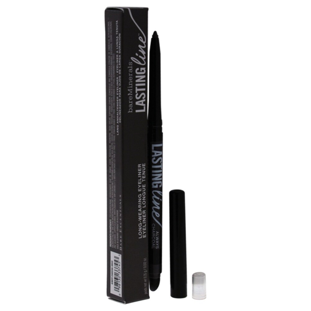 Lasting Line Long-Wearing Eyeliner - Always Charcoal By Bareminerals For Women - 0 012 Oz Eyeliner (Eyebrow Pencil - 1 Piece)