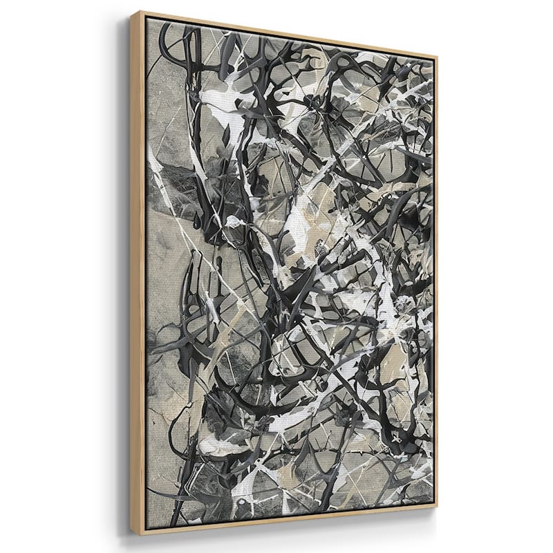 Pollack Homage I - Multi Piece Framed Canvas