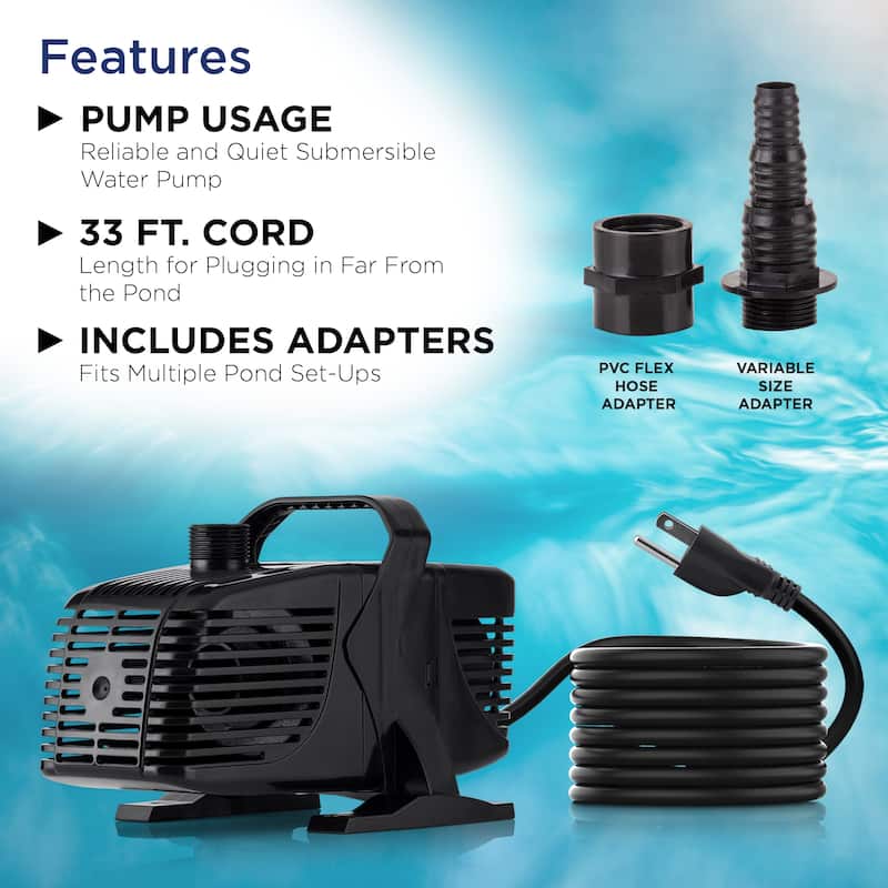 Tornado Pump 2100GPH / 33-foot Cord