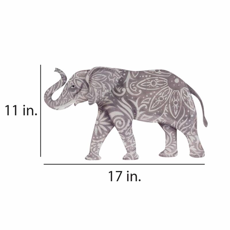 Capiz Elephant Wall Decor