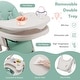 preview thumbnail 6 of 17, Gymax Baby High Chair Folding Baby Dining Chair w/ Adjustable Height &
