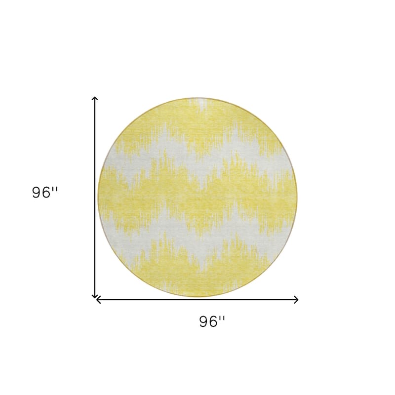 HomeRoots Chevron Transitional Rectangle Outdoor Rug