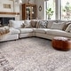 preview thumbnail 73 of 76, Vintage Washable Rug – Low Pile with Subtle Pattern, Perfect for Neutral Spaces in Living Room, Entryway, or Bedroom