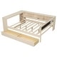 preview thumbnail 18 of 16, Full Size Wood Platform Bed with Storage Shelves, Drawers, Charging Station and Upholstered Headboard, Gray