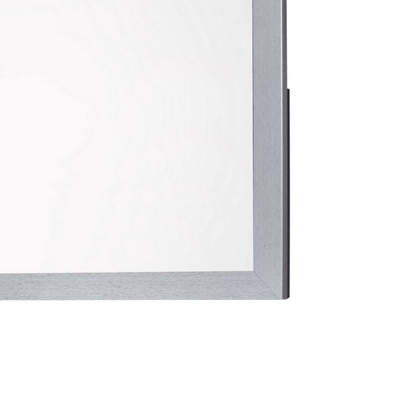 Moko 40 x 40 Dresser Mirror, Square, Modern Style, Gray Finished Frame