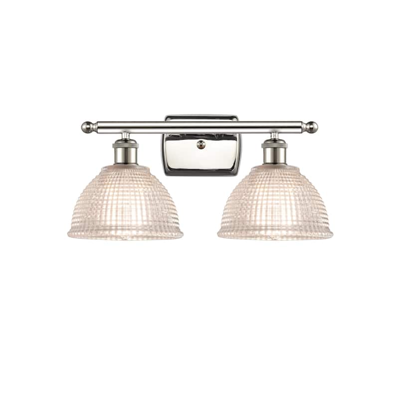 Innovations Lighting Arietta 2 Light 16" Wide Bathroom Vanity Light - Polished Nickel / Clear
