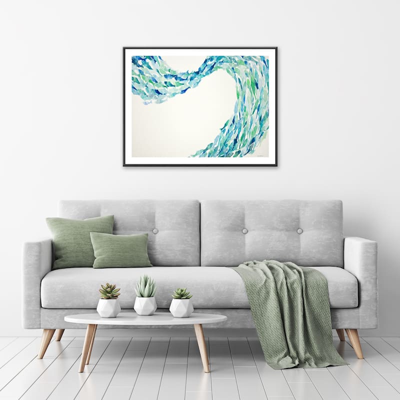 Flow Framed Print Wall Art by Norman Wyatt Jr.