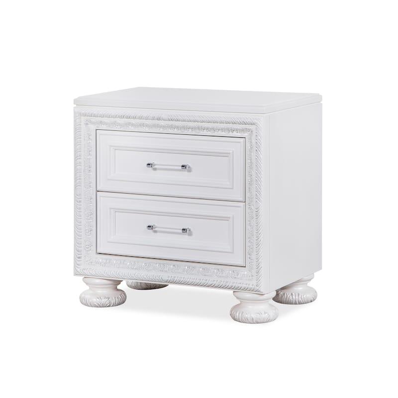 Penta White/Champagne Bedroom Set