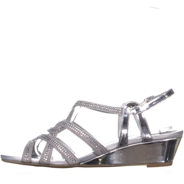 bandolino silver wedges