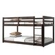 preview thumbnail 54 of 95, Low Loft Bed with Ladder, Solid Rubber Wooden Bed Frame for Multi Children, Floor Bed - Available with or without Slats