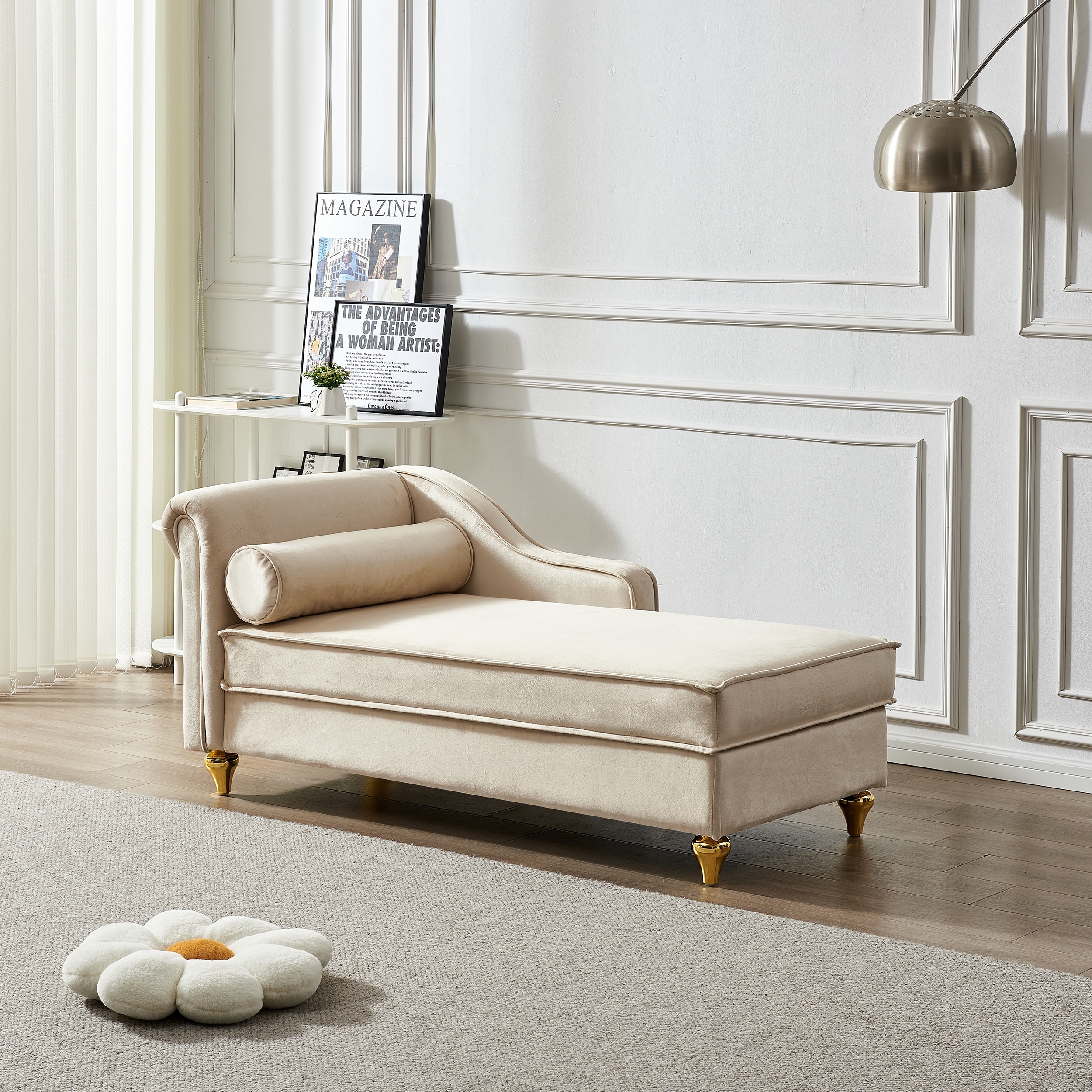Mid century shop chaise lounge
