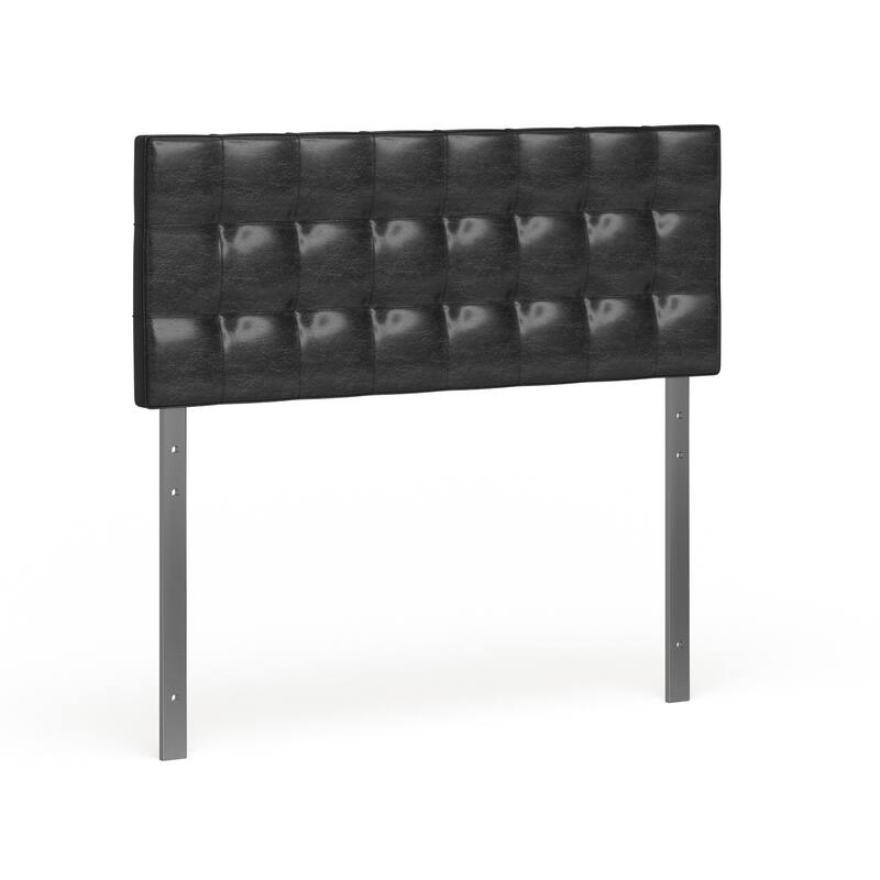 Lily Queen Tufted Headboard - Black