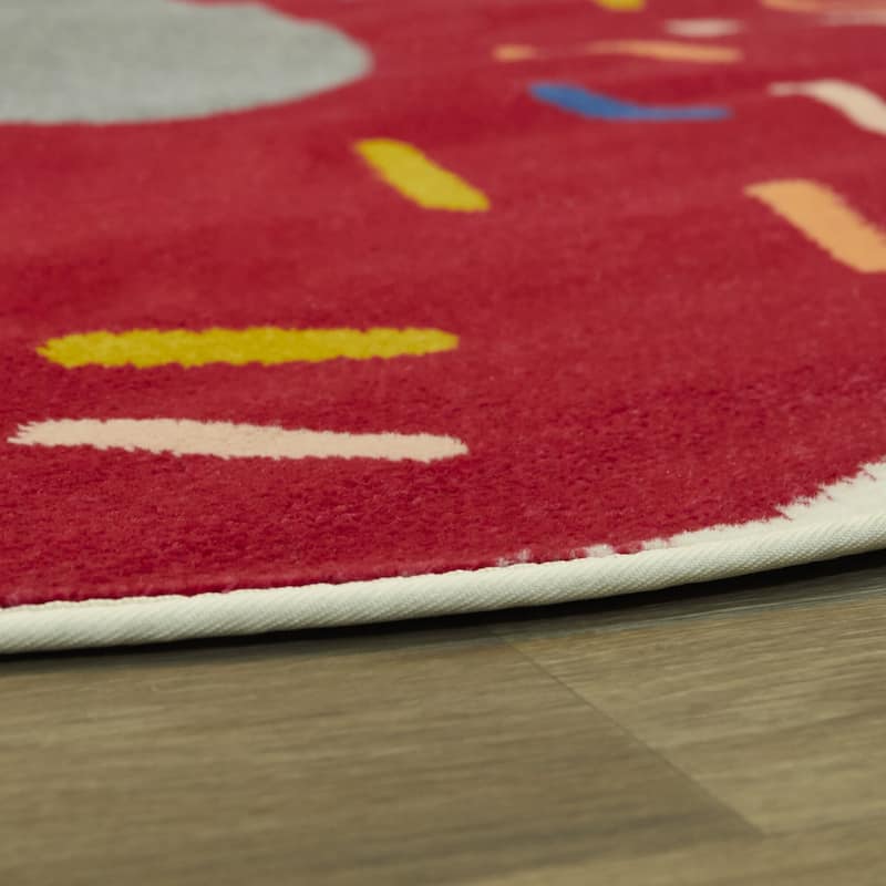 Mod-Tod Donut Kids Area Rug