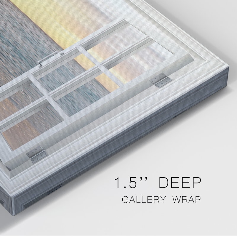 Sunset Reflection Premium Gallery Wrapped Canvas - Ready to Hang