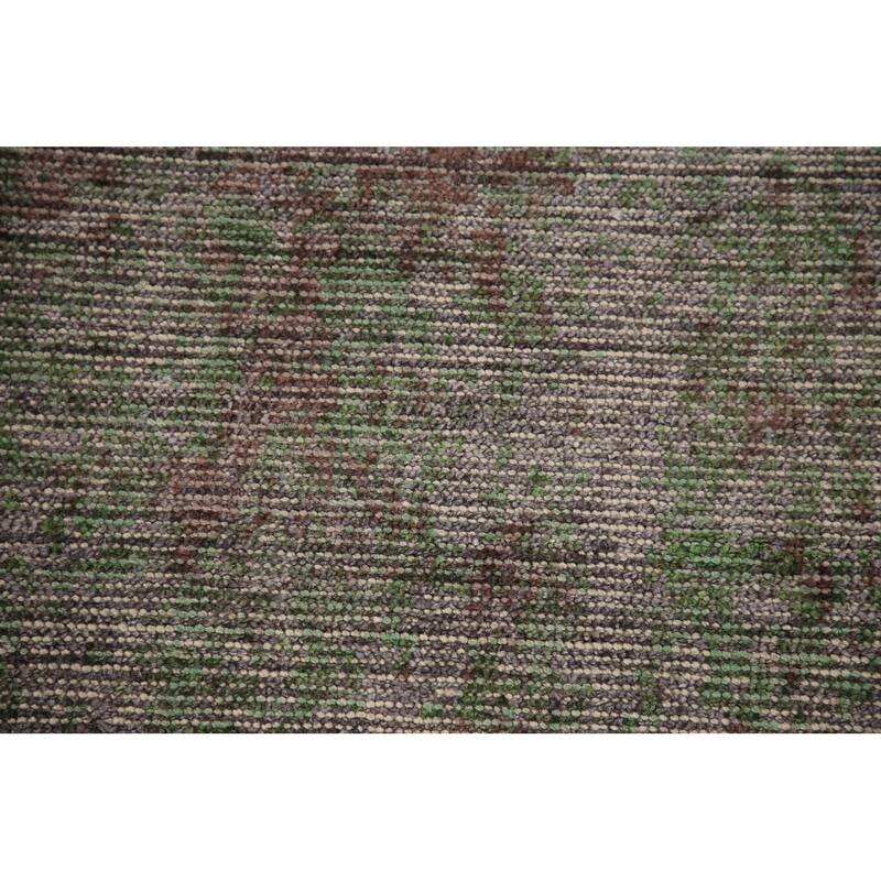 Abstract Modern Area Rug Hand-Knotted Bedroom Wool Carpet - 8'0"x 9'9"