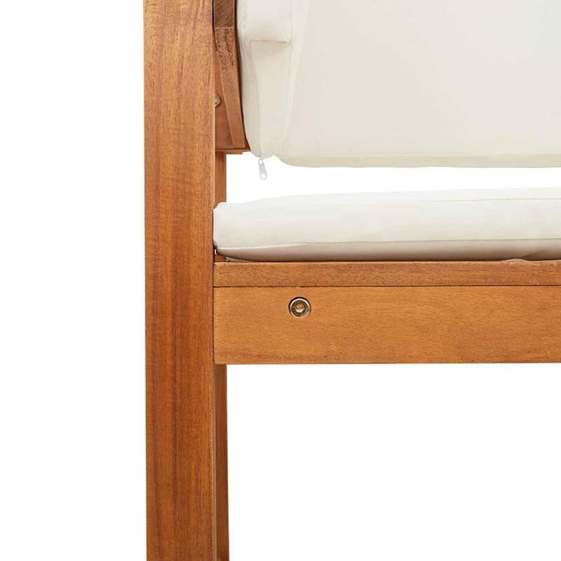 vidaXL Garden Bench Set Brown solid acacia wood - 20 x 35 x 30