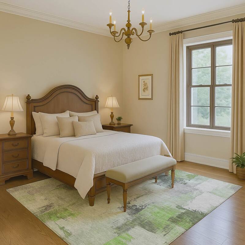 Premium Washable Super Soft Abstract Chic Mayfield Rug