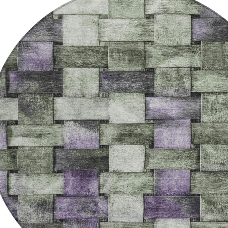 HomeRoots Striped Transitional Rectangle Outdoor Rug