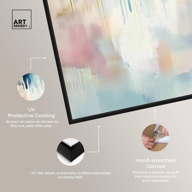 Pale Periwinkle II Canvas Set of 2 by Art Remedy