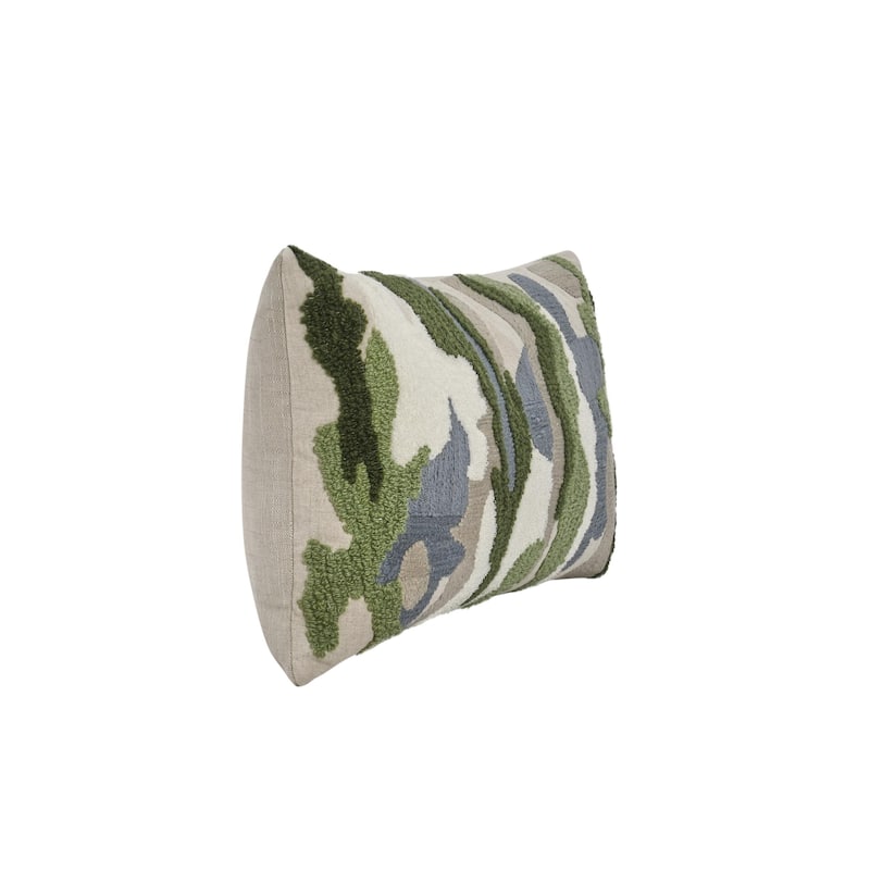 Villa by Classic Home Caney 22" Linen Blend Throw Pillow