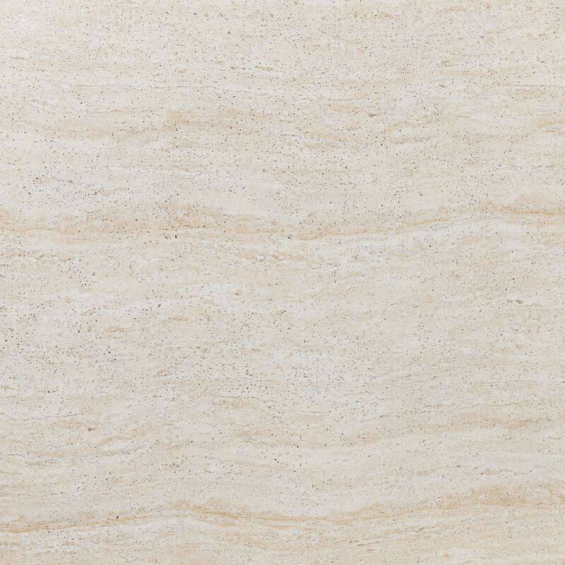 Poly & Bark Trevi Concrete Oval Coffee Table with Marble Finish