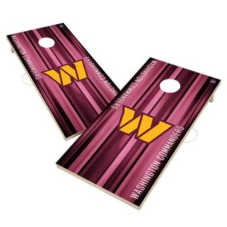 Washington Commanders NFL Cornhole Board Set - Rush Design