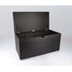 preview thumbnail 15 of 35, Large Outdoor Resin Wicker Storage Box with Waterproof Lid
