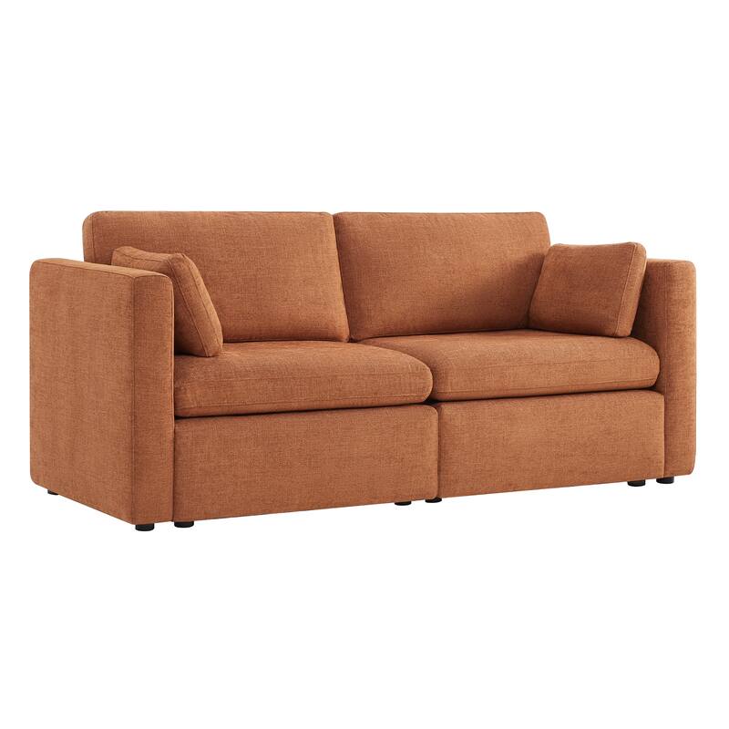 Celia Oversized Modular Sectional Fabric Sofa Set
