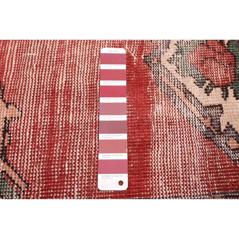 ECARPETGALLERY Hand-knotted Antalya Vintage Red Wool Rug - 5'2 x 9'5