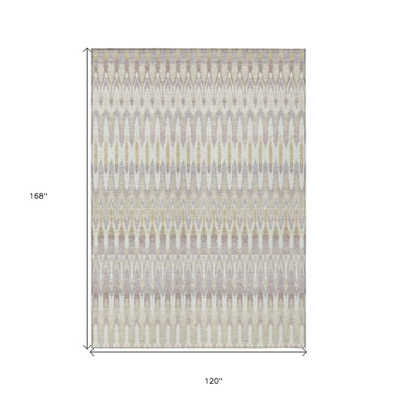 HomeRoots Southwestern Transitional Rectangle Outdoor Rug