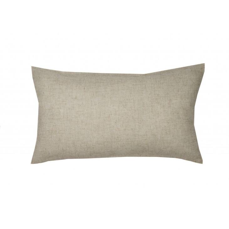 12" X 20" Green and Orange Thanksgiving Pumpkin Linen Blend Zippered Pillow With Embroidery