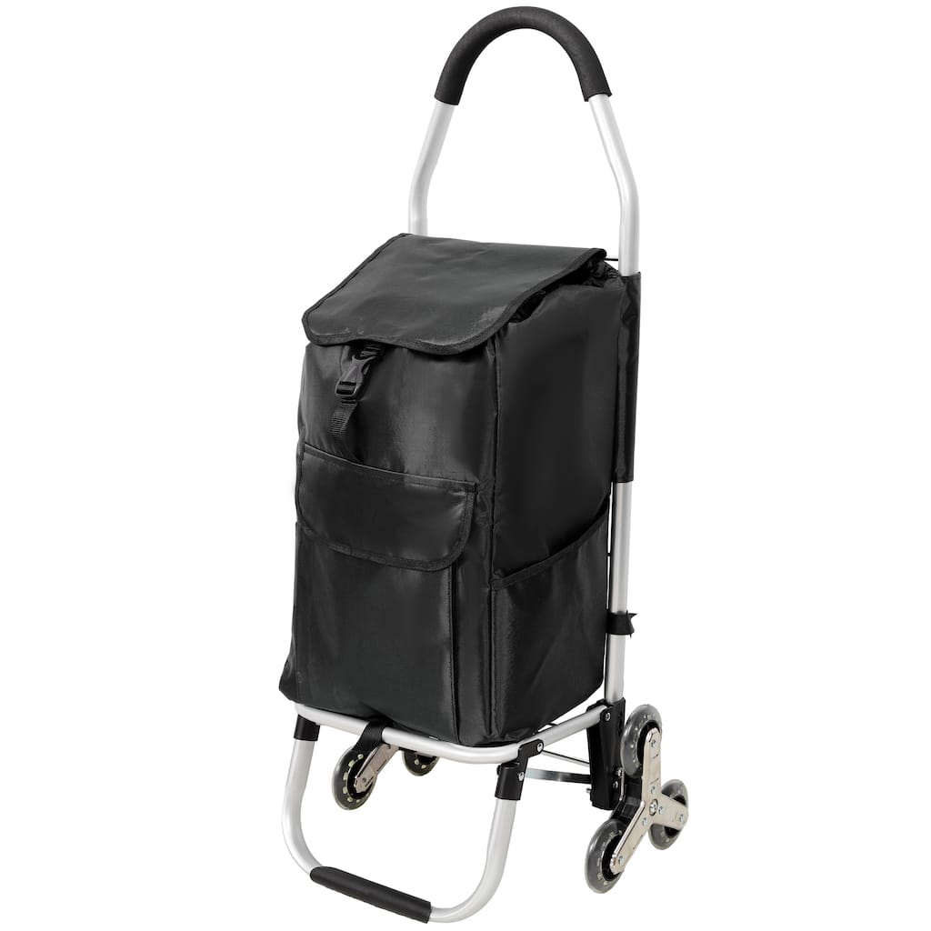 Anmytek Foldable Shopping Cart Grocery Hauler Portable Utility Trolley Lightweight Storage Bag
