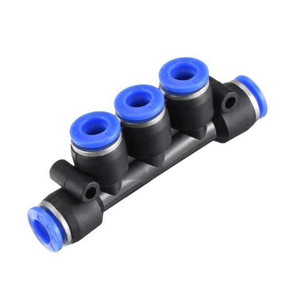 Push to Connect Fittings 6mm or15/64” OD Manifold Union Tube Fittings - 15/64"