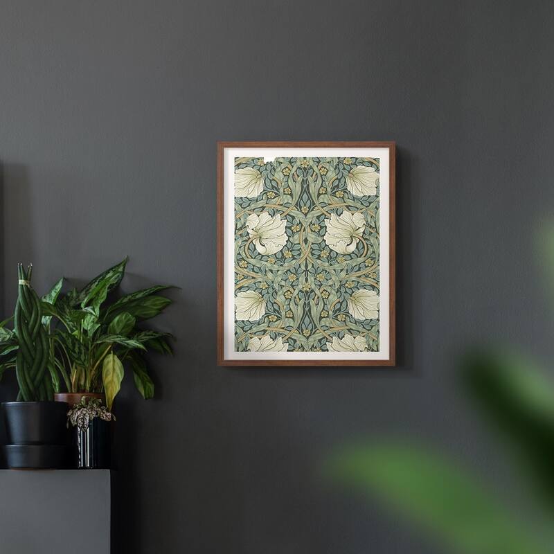 Vintage Abstract Print XXVIII -Framed Print