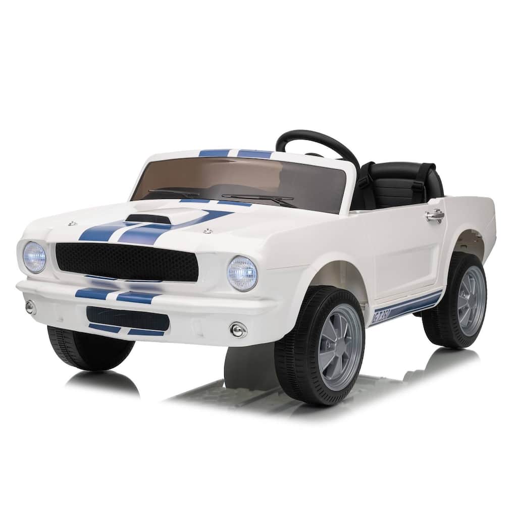 24V 2 Seater Ride on Licensed Shelby GT350 Ride on Toys for Kids Best Gift