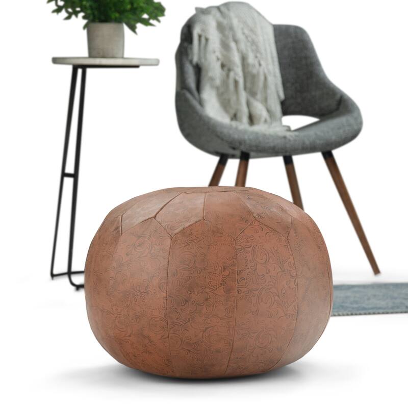 WYNDENHALL Rogen Round Pouf