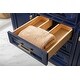 preview thumbnail 10 of 13, Milano 54" Single Vanity in Blue
